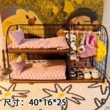 Хлопковая кукла, мебель, маленький двухэтажный комплект, 20см