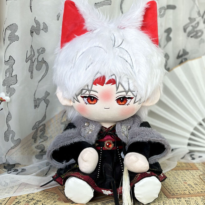 40cm娃衣棉花娃娃衣服古风一番赏坐姿款玩偶公仔日常百搭原创汉服 - 图0