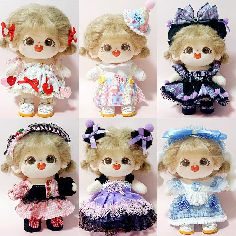 20cm厘米棉花娃娃衣服现货洛丽塔白菜价夏季裙子可爱玩偶女生礼物,淘宝优惠券,粉丝福利购,淘宝优惠卷