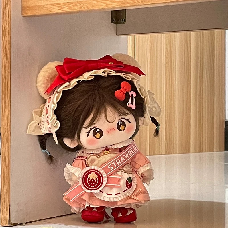 20cm棉花娃娃娃衣套装正版原创正品无属性可爱风毛绒玩偶换装现货 - 图3