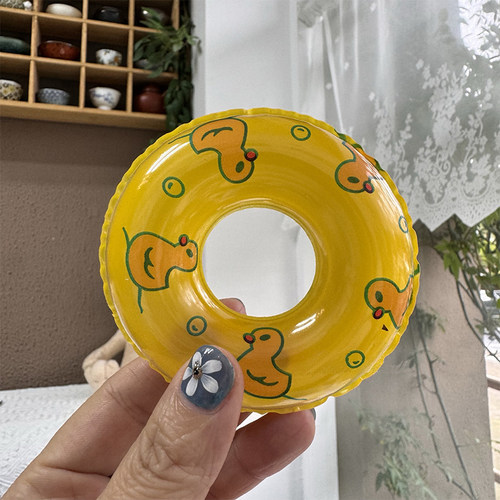 10cm娃衣棉花娃娃海星体玩偶衣服公仔小配件挂件着替配饰游泳圈 - 图0