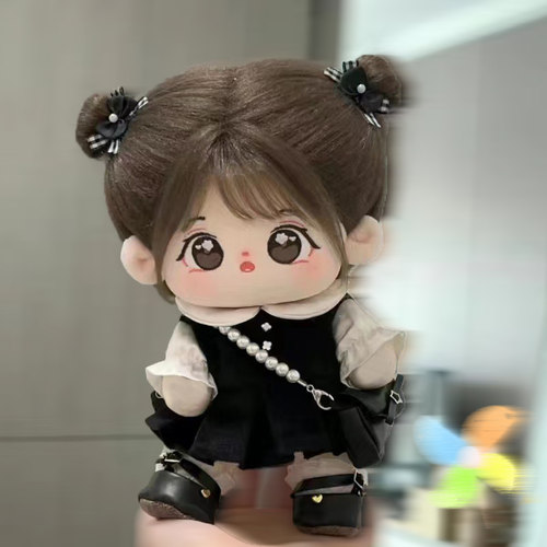 棉花娃娃衣服20cm娃衣20厘米女娃玩偶公仔可爱着替鞋子帽子小配件 - 图3