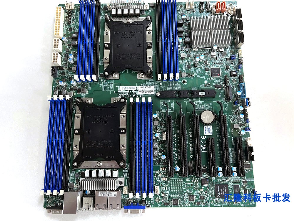 超微X11DPI-N 双路服务器主板 C621 LGA3647针服务器主板 M.2 - 图2