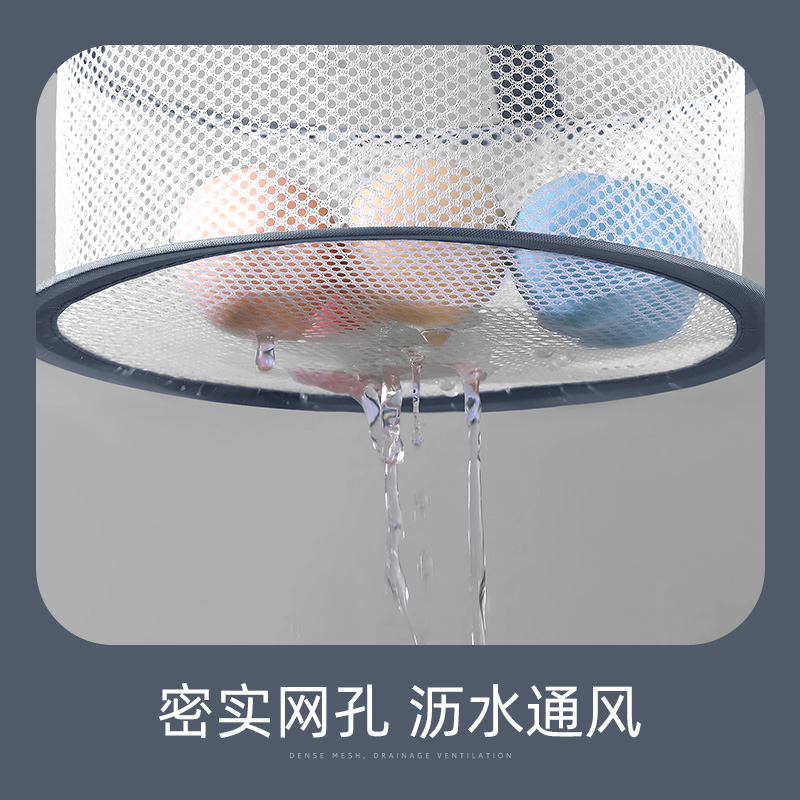 oeiez欧亿姿旗舰店美妆蛋晾晒网兜气垫粉扑彩妆海绵化妆工具桶刷子收纳盒专用晾晒架2