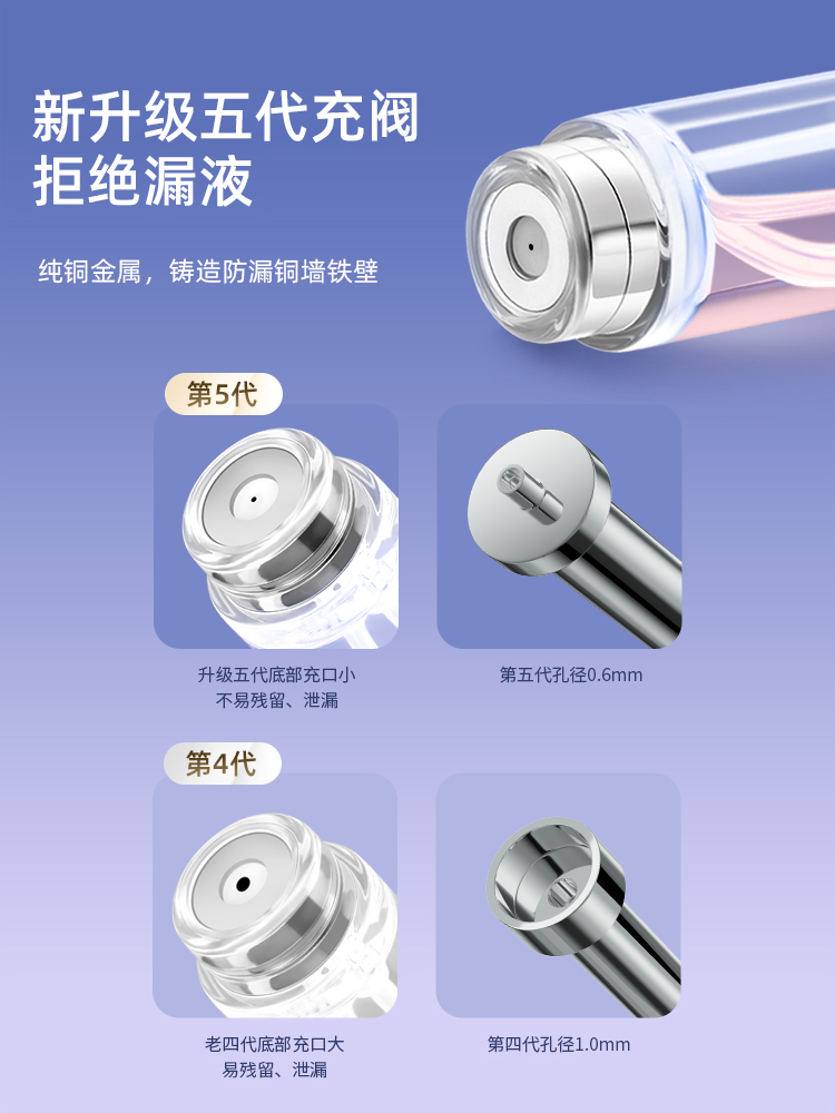 香水分装瓶底部充装高端便携按压5ml喷雾小喷瓶空瓶子小样分装器-图1