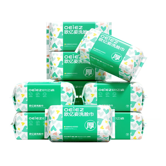 10 packs of soft face towels