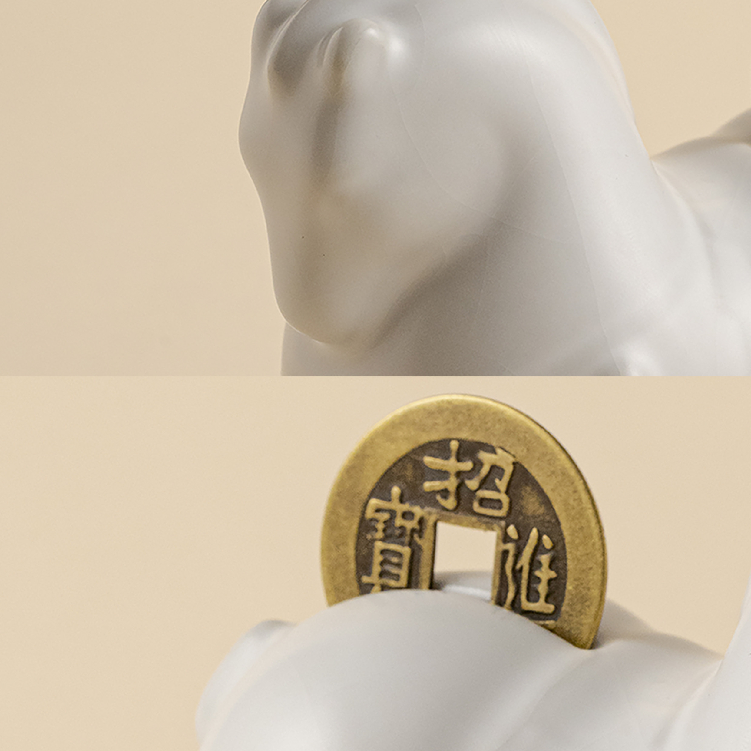 汝瓷马上转（赚）钱2026年马年生肖有钱马汝窑茶宠摆件国潮礼物,淘宝优惠券,粉丝福利购,淘宝优惠卷