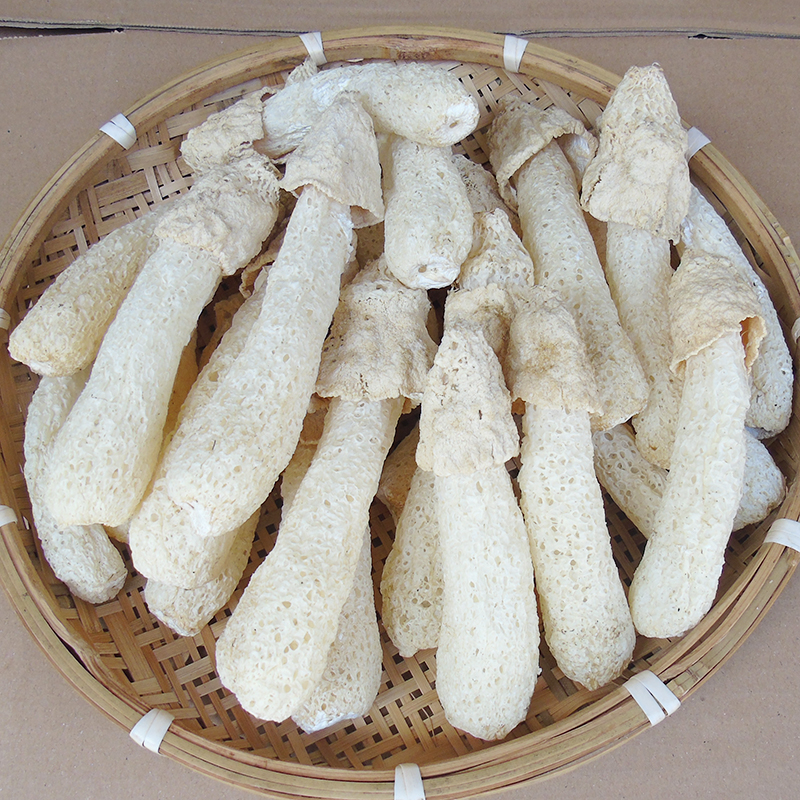 竹荪新货农家无裙竹孙菇江西井冈山特产无硫竹菇蕾竹笙250克包邮 - 图0