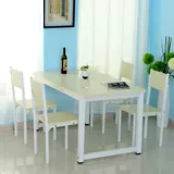 Специальное предложение стальное и деревянное компьютерное стол простые рабочие столы письменного стола для домашнего обучения. Простой столик ресторан может быть сформулирован