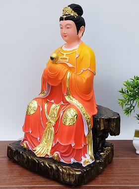 眼光娘娘神像树脂16寸