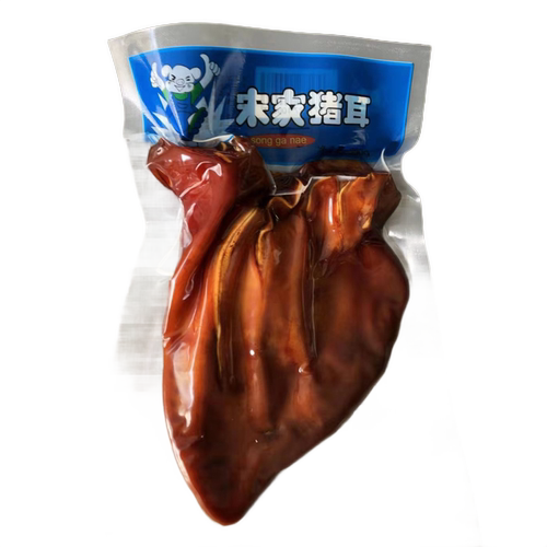 宋家 猪耳猪尾猪皮猪蹄共7袋独立真空包装肉类熟食全猪宴礼品盒 - 图3