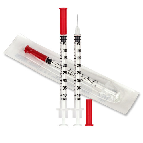 Yeso med宇寿U40一次性无菌胰岛素注射器0.3/0.5/1ml针头针管BN1 - 图3