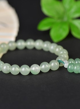 天然新疆和田玉手串东陵玉手链