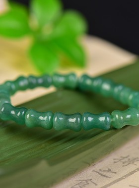 天然新疆和田玉手串节节高升手链