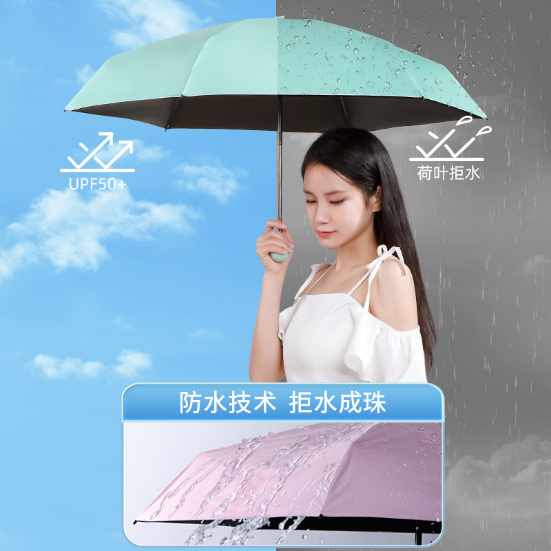 李佳埼防紫外线女小巧便携太阳伞 joyroom慕谷伞