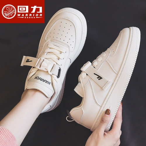 Warrior, Tide, туфли, универсальная белая обувь, кроссовки для отдыха, 2021 года, осенние, тренд сезона