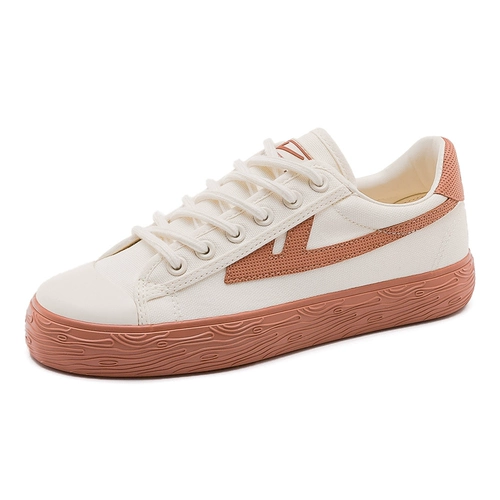 Warrior, Tide, весенние кеды, небольшие кроссовки, белая обувь, 2021 года, осенние, тренд сезона