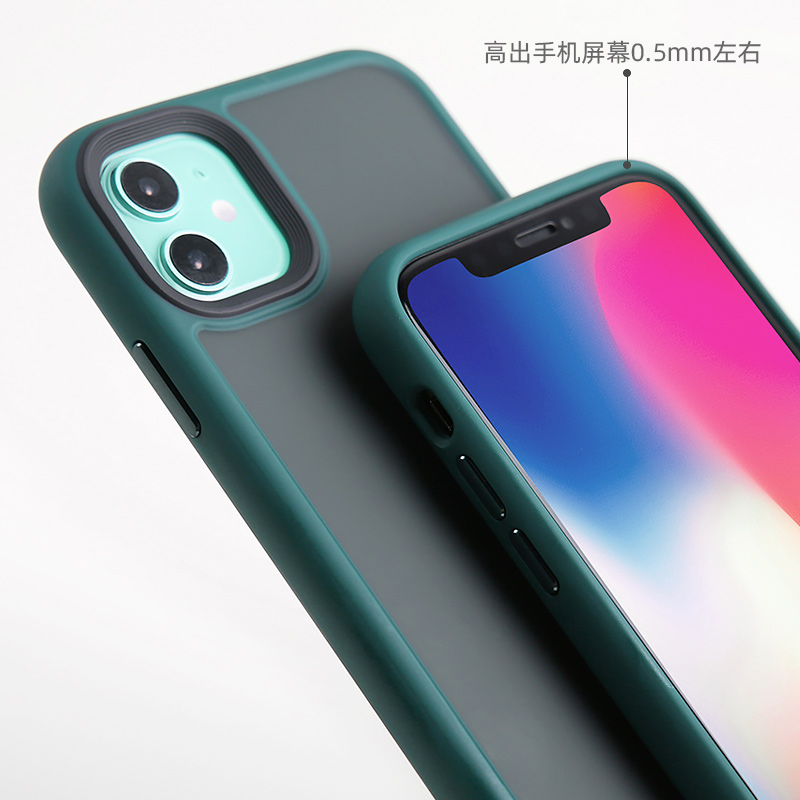 iphone11手机壳适用于苹果11保护套硅胶全包11pro镜头加高11promax加厚防摔max软壳por新款磨砂男女液态简约 - 图2