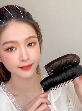 蓬松发夹子有效假发插梳子