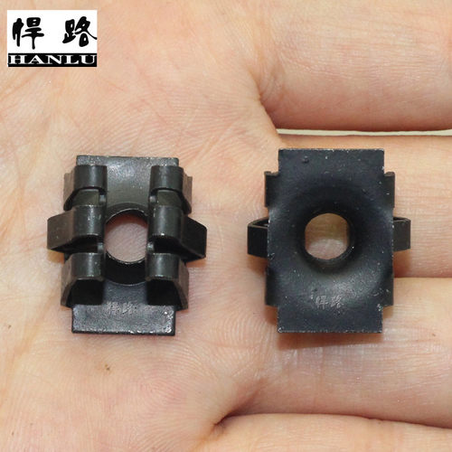 悍路别克新君威君越英朗xtgt科鲁兹前后保险杠牌照底座卡扣卡子 - 图2