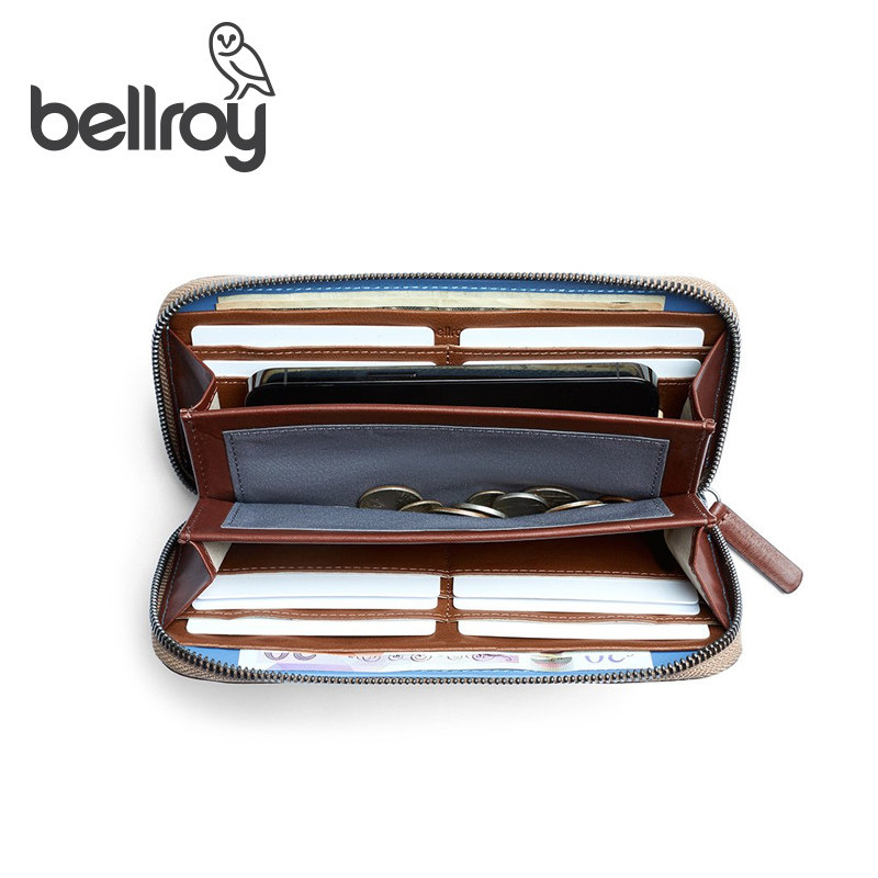 bellroy澳洲folio真皮拉链风琴 bellroy海外手拿包