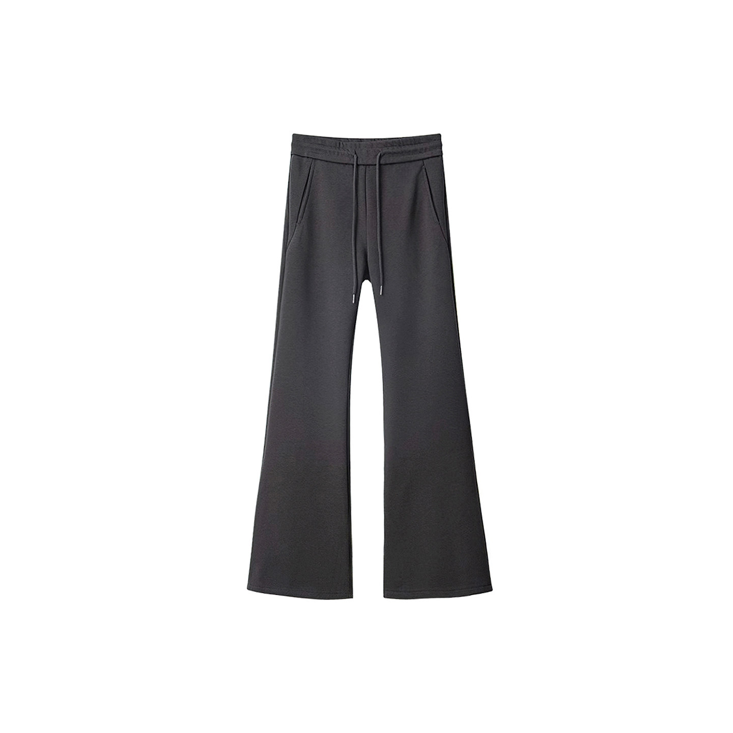 深灰色加绒加厚微喇休闲裤女冬季新款胖妹妹mm高腰显瘦运动卫裤潮,淘宝优惠券,粉丝福利购,淘宝优惠卷