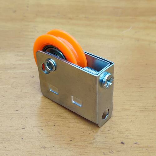 铝合金老式828移门滑轮平移窗户滚轮顺滑静音尼龙轮修复家用 - 图3