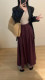 2024 Autumn New High Waisted Slim Pocket Versatile Korean Style A-Line Swing Half Skirt for Women