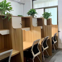 Hunan Changsha Self-study Room Enclosed Learning Table Immersive Partition University Students Examination And Study Study Book Table And Chairs