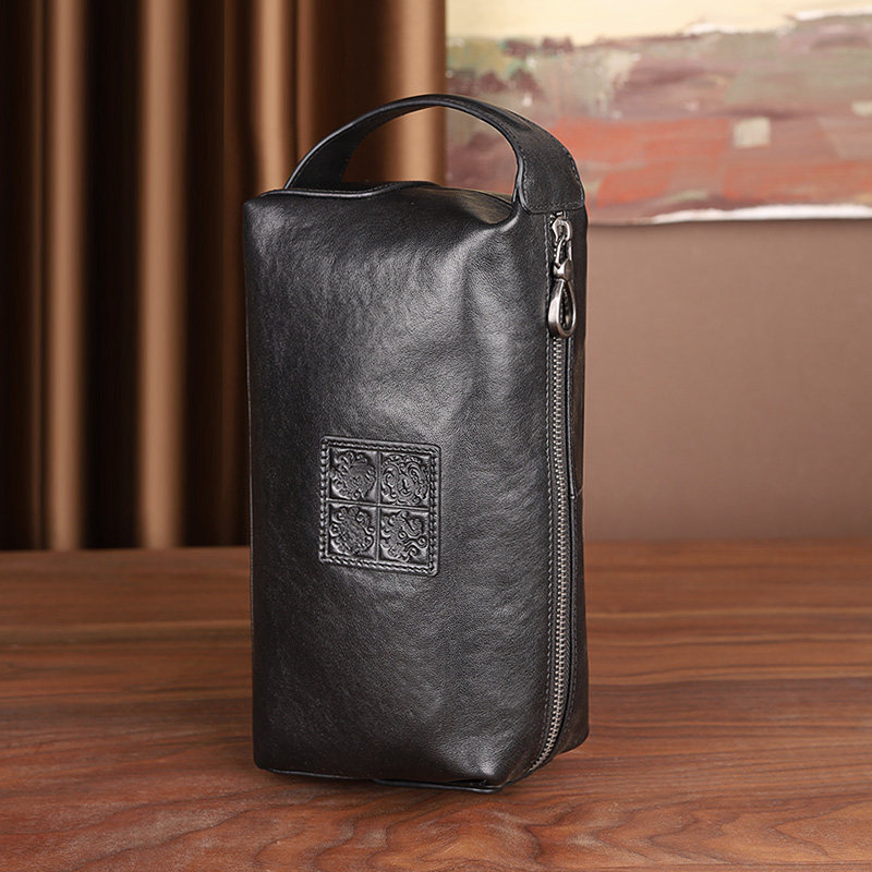 头层牛皮男士手拿包真皮手机包商务大容量手包男款2025新款手提包,淘宝优惠券,粉丝福利购,淘宝优惠卷