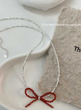 银项链S925纯银锁骨链男女