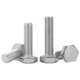 Dongming 304 full teeth outer hexagon bolt