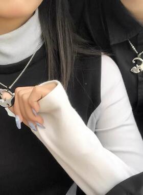 tching Couple Necklace Simple Friendship Gift Couple Jewelry
