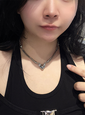 unbeaten女喵星人高级设计感项链