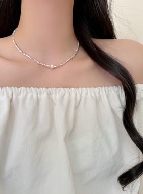 unbeaten珍珠锁骨链2026新款