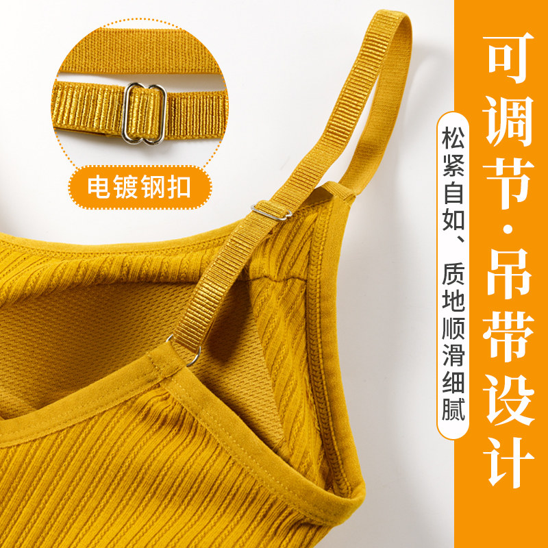 无钢圈聚拢学生高中纯棉抹胸式文胸 佰丝娜文胸