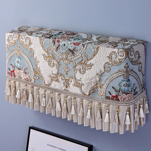 欧式空调罩装饰美化卧室挂机罩挂式套盖巾柜机空调罩套通用防尘罩 - 图1