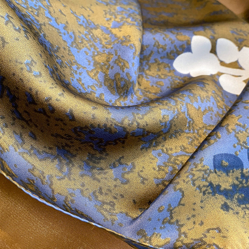 女士长款印花空调房百搭外搭丝巾 法梵思围巾/丝巾/披肩