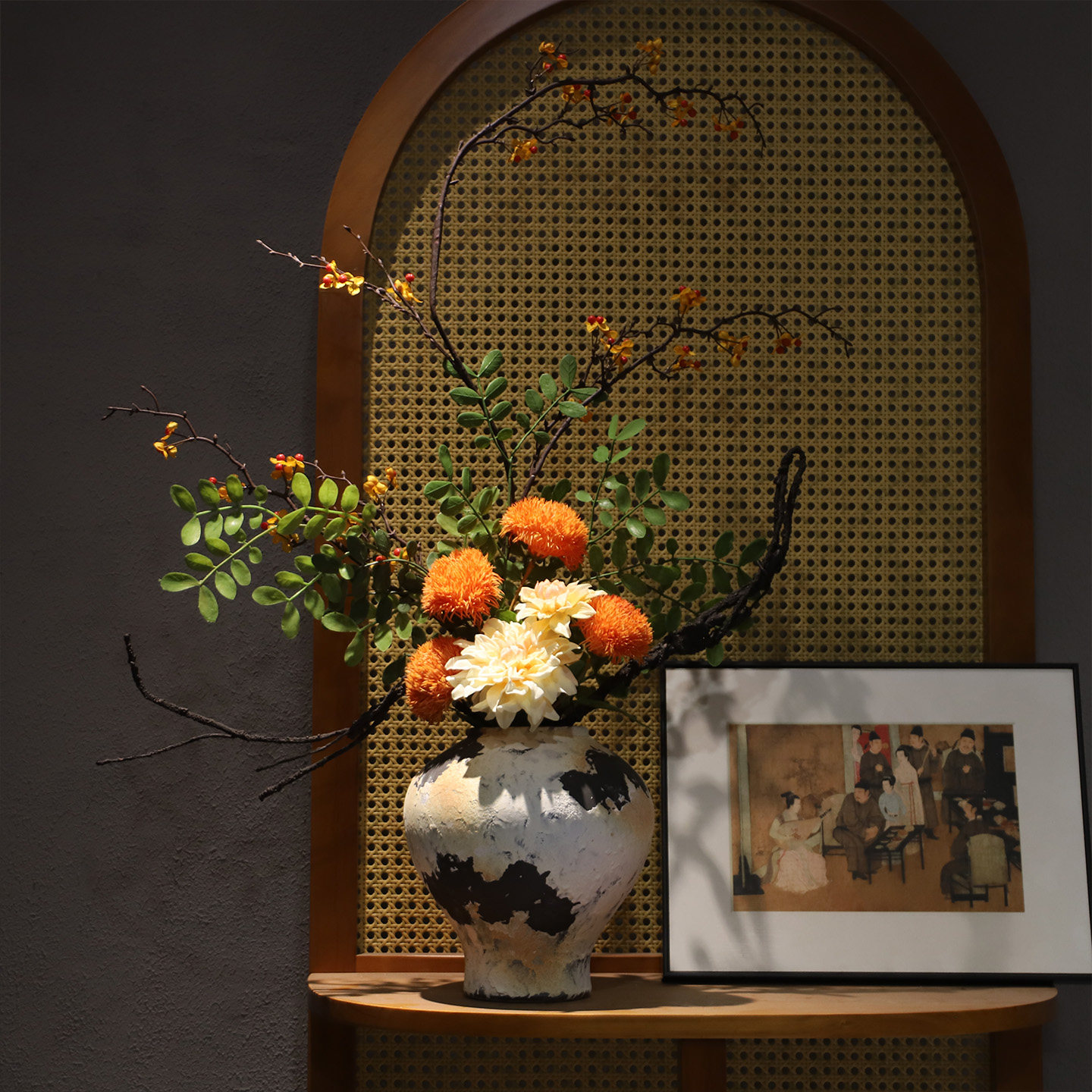 宋代美学陶瓷花瓶禅意摆件新中式民宿酒店设计师高级法式侘寂装饰,淘宝优惠券,粉丝福利购,淘宝优惠卷