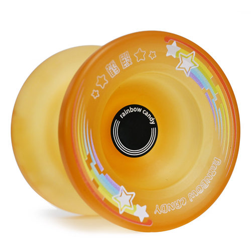 鹤殿 悠悠球 彩虹糖 数控PC胶球 塑料竞技进阶款花式yoyo溜溜球 - 图2