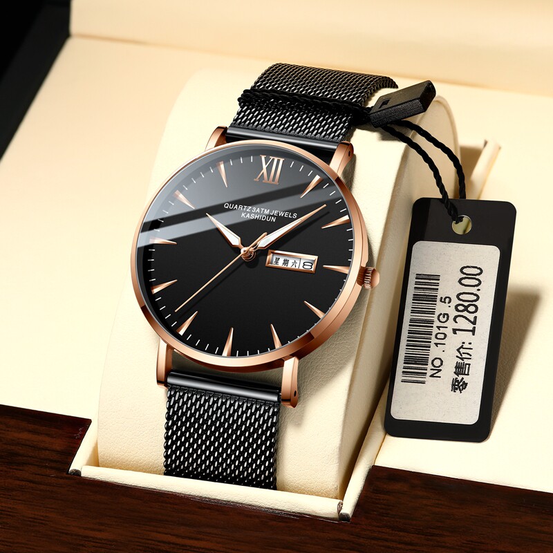 卡诗顿新款超薄休闲男士全石英表 卡诗顿政和国产腕表