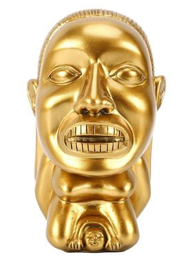 长发小金人 印第安纳琼斯黄金生育偶像树脂工艺品摆件桌面装饰