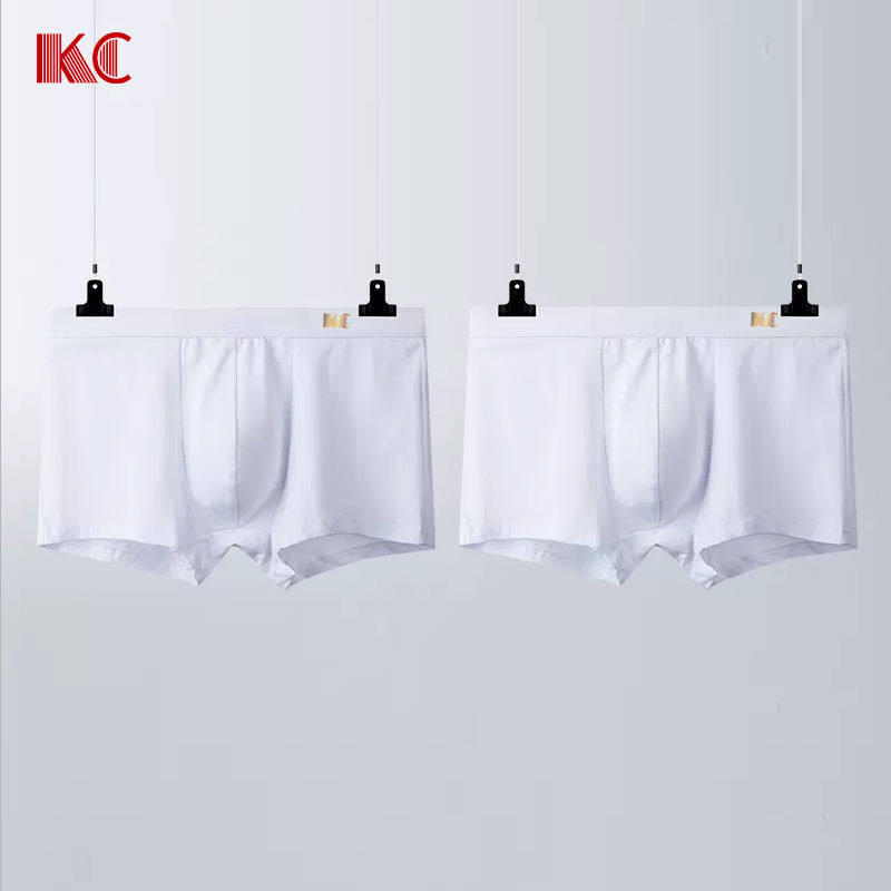 KC4条男士纯白内裤棉质平角内裤全棉短裤透气无染色棉内裤,淘宝优惠券,粉丝福利购,淘宝优惠卷