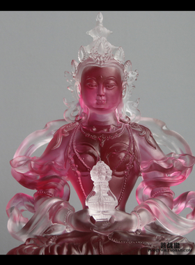 摆件寺院供养琉璃佛像