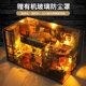 Tianyu wooden literary style loft DIY handmade hut