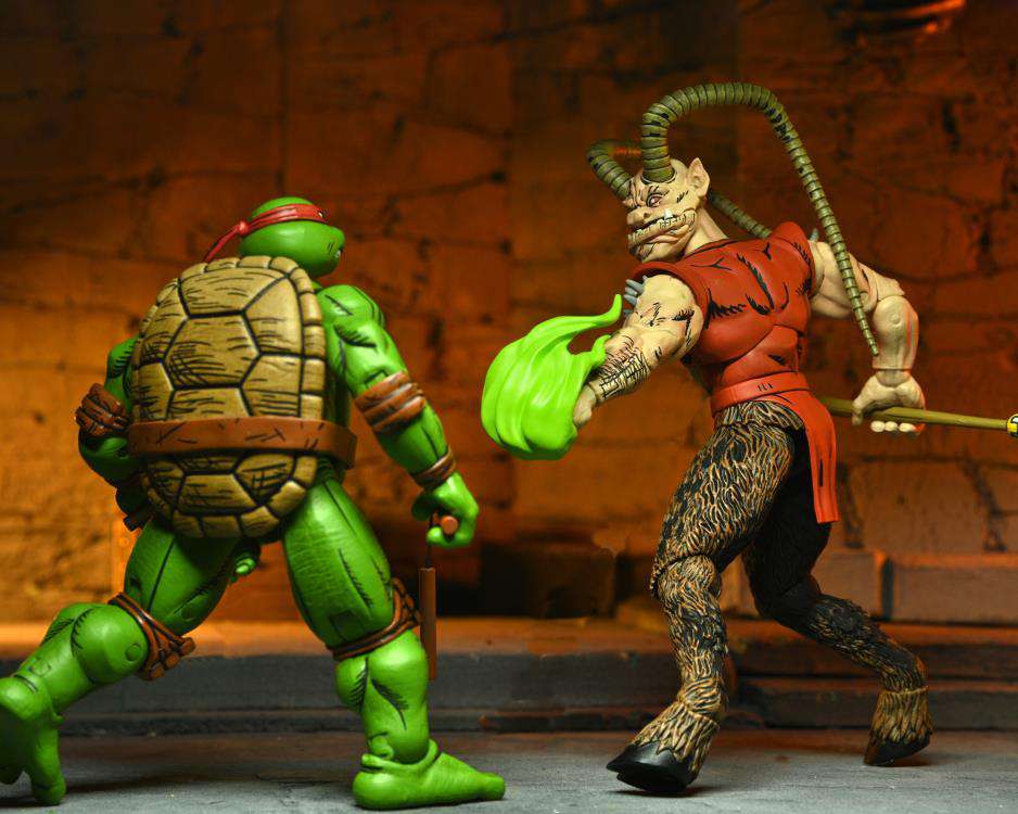 现货 NECA 1/12 忍者神龟 TMNT 最后的浪人 邪恶巫师 罗梅罗 人偶 - 图0