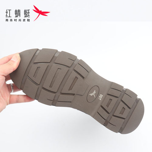 红蜻蜓男鞋真皮冬季高帮休闲棉皮鞋加绒保暖爸爸鞋棉鞋断码清仓 - 图0