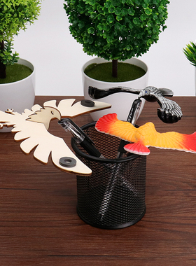 平衡鹰重力鸟悬浮电视机柜挡插座