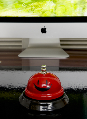 铃铛吧台铃传菜铃叫单铃呼叫铃传唤铃提醒铃服务铃餐铃儿童摆件