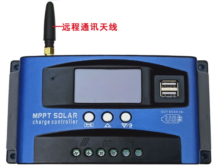 MPPT太阳能控制器30-40-50-60A12V24V电池板家用发电系统快充电器 - 图2